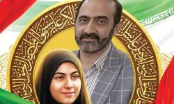 راهپیمایی شبانه در الشتر با تشییع شهیدان فولادوند