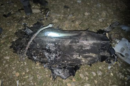سرنگونی پهپاد هرمس رژیم صهیونیستی در لرستان