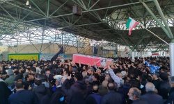 تشییع پیکر ۲ شهید حمله صهیونیستی – آمریکایی در بروجرد