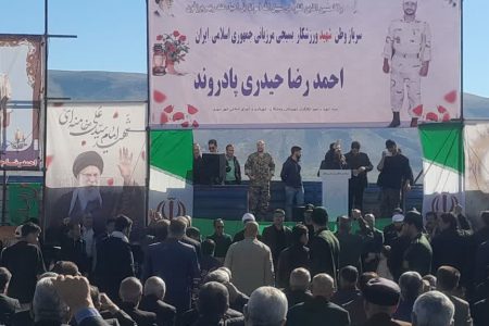 تشییع  پیکر مطهر شهید خلبان «جواد پرویزی» در معمولان