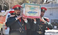 پیکر باشکوه شهید «جهانگیر طولابی» در خرم‌آباد تشییع شد+تصاویر