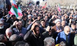 تشییع پیکر شهید «سعید لطیفی» در نورآباد
