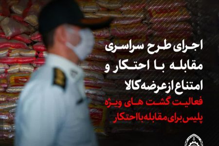اجرای طرح  سراسری مقابله با احتکار و امتناع از عرضه کالا