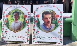 تشییع پیکر شهدای سازمان جهاد کشاورزی لرستان