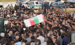 پیکر شهید مدافع وطن در بروجرد تشییع شد