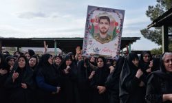 تشییع و تدفین پیکر پاک شهدای روستای «انگز» خرم آباد+عکس