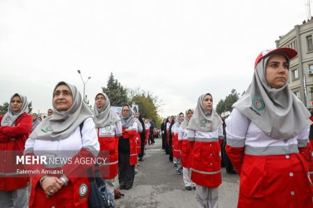 فعالیت ۶ هزار بانوی داوطلب در عملیات امدادرسانی به آسیب‌دیدگان جنگ رمضان