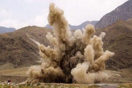 انفجار کنترل شده مهمات در کوهدشت