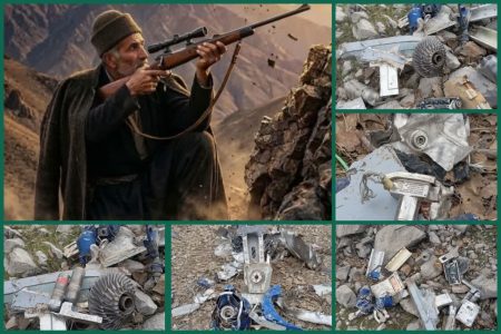 سرنگونی یک موشک کروز توسط غیورمرد عشایر خرم‌آبادی