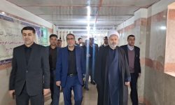بازدید رئیس کل دادگستری  از مراکز قضایی و  کیفری لرستان