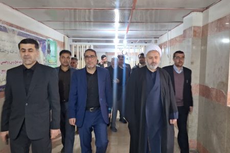 بازدید رئیس کل دادگستری  از مراکز قضایی و  کیفری لرستان