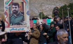 تشییع پیکر پاسدار شهید «مهدی چنگایی» در خرم‌آباد+عکس