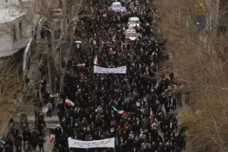 تصاویر هوایی شکوهمندترین روز قدس تاریخ خرم‌آباد