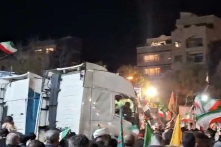 حضور کامیون داران در تجمع امشب بروجرد