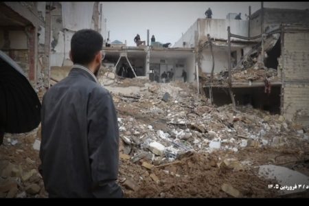 روایتی از حمله‌ وحشیانه‌ دشمن به منازل مسکونی خرم‌آباد