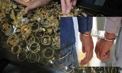 دستگیری ۲ سارق طلاجات در خرم‌آباد