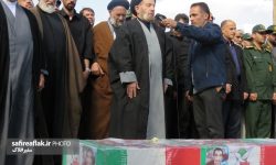 پیکر شهید «محمدحسین صوفی» در ازنا تشییع شد
