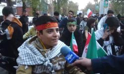 رکاب‌زنی دوچرخه سواران خرم آبادی در بیعت با رهبر انقلاب