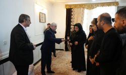 دیدار مشاور رئیس‌جمهور در امور ایثارگران با خانواده شهید «داوود ساکی»