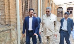 بازدید مشاور وزیر میراث از فلک‌الافلاک/ خسارات جنگ به قلعه بررسی شد