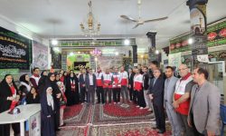 ارائه خدمات تخصصی ستاد امنیت روان به آسیب دیدگان جنگ رمضان در دورود
