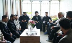 دیدار نماینده ولی‌فقیه در لرستان با خانواده شهدای جنگ رمضان
