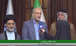 دیدار مدیر کل صدا و سیمای مرکز لرستان با موکب داران عراقی