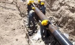 حریق و شکستگی خط لوله نفت در گردنه «رازان»؛علت حادثه در دست بررسی است
