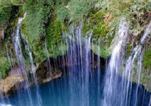 آبشار آبگرمه بهشتی در دل طبیعت لرستان