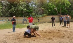 قهرمانی بروجرد در مسابقات کشتی ساحلی نوجوانان لرستان