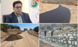 آسفالت ۲۰۰ کیلومتر از راه‌های روستایی لرستان