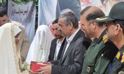 عقد آسمانی ۴ زوج خرم آبادی در تجمعات شبانه مردمی