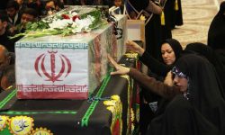 پیکر شهید جنگ رمضان در بروجرد تشییع شد