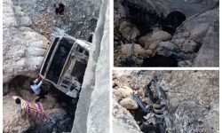 ۲ فوتی در واژگونی تریلر در جاده پلدختر_ اسلام آباد غرب