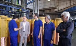 بازدید میدانی مدیرکل استاندارد لرستان از واحدهای تولیدی بروجرد