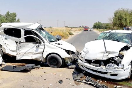 جان باختن ۳۹۹ نفر بر اثر سوانح جاده‌ای در لرستان