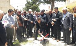 کلنگ‌زنی اتاق‌های عمل خیر ساخت در بیمارستان‌های الیگودرز