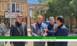 پیش‌بینی برداشت ۶۰ هزار تن گندم در خرم آباد