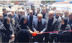 پایگاه اورژانس ۱۱۵ ازنا افتتاح شد