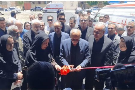 پایگاه اورژانس ۱۱۵ ازنا افتتاح شد