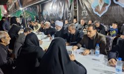 تقارن خدمت قضایی و شور حسینی در لرستان؛استقرار میز خدمت در میادین شهر