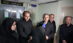 عیادت استاندار لرستان از مداح اهل‌بیت «علیرضا قهرمانی»