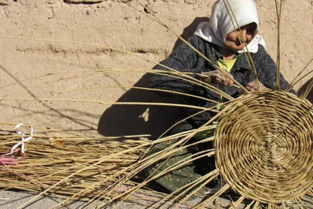 سبدبافی روستای کپرجودکی بروجرد ثبت ملی شد