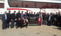 حضور پررنگ کادر درمان لرستان در مراسم وداع با رهبر شهید