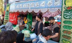 خدمت‌رسانی ۱۲۷ موکب لرستان به زائران اربعین