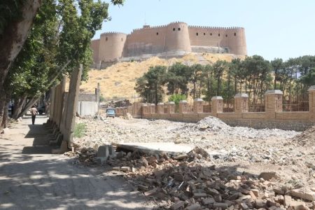 آغاز بزرگ‌ترین تحول شهری پیرامون فلک‌الافلاک/ «چهارباغ گلستان» وارد فاز اجرا شد