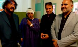 عیادت مدیرکل ورزش و جوانان لرستان از قهرمان پر افتخار اسبق کشتی آسیا