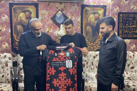 تجلیل باشگاه خیبر از حاج «علی جهان آرا» ذاکر برجسته اهل‌بیت(ع)