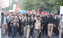 لرستانی ها هم‌قدم با ایران در بدرقه آقای شهید ایران