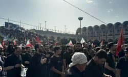 شرکت ۲۸ هزار لرستانی در مراسم وداع با رهبر شهید